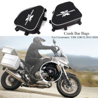 NEW Motorcycle Tool Placement Travel Frame Crash Bar Bags For Honda VFR1200X Crosstourer VFR 1200 X 1200X 2012-2020 2019 2018