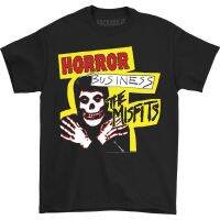 Hot sale MISFITS band graphic Mens 100% Cotton Round Neck Short Sleeve T-Shirt  Adult clothes