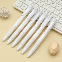 (10pcs) Ballpoint ST Nib 0.5mm Black Pen,Ultra Soft Grip Ballpoint Retractable Pen Office pens, writing pens