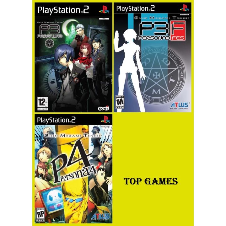 persona-3-4-เพอร์โซนา-3-4-แผ่นเกม-ps2-playstation-2