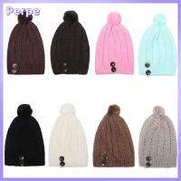 PERPE Stretch Baggy Stretchy Beanie Women Knitted Caps Crochet Warm Hat