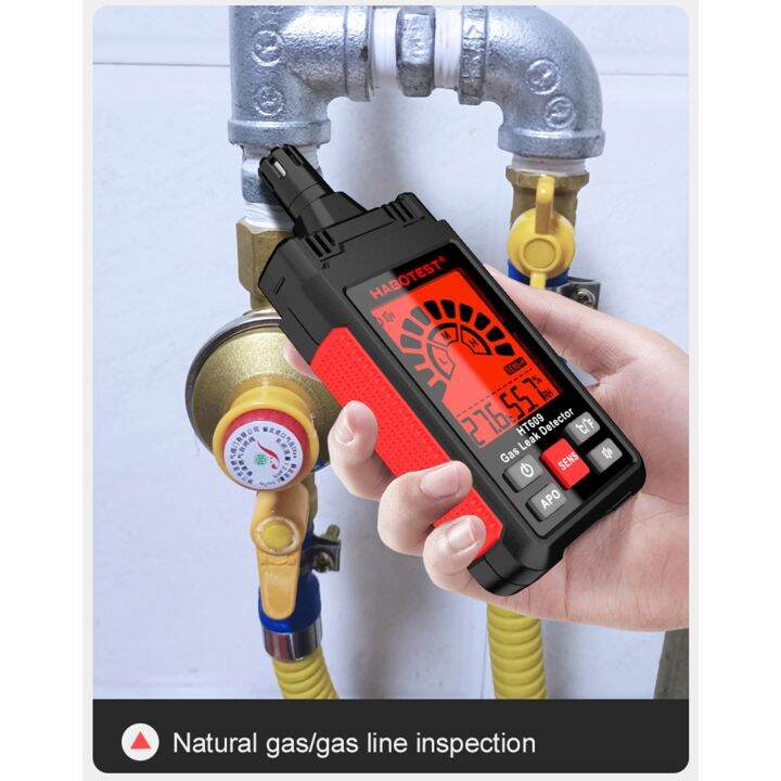 shuaiyi-habotest-ht609-combustible-gas-leak-detector-audible-visual-alarm-temperature-humidity-methane-natural-gas-hydrogen-detector