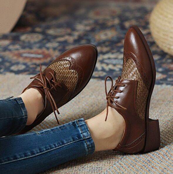 derby shoes femme