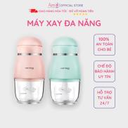 Máy Xay Đa Năng Hattiecs Cối Thủy Tinh ẤM GIFT DECOR Chế Biến Đồ Ăn Dặm