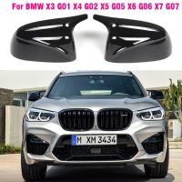 【car parts】รถด้านข้างกระจกมองหลังฝาครอบด้านข้างฝาครอบสำหรับ BMW BMW G01 G02 G05 X5 G06 X6 G07 X7 M สไตล์อะไหล่จัดแต่งทรงผม