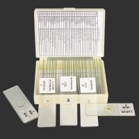 Prepared Microscope Slides Glass Biological Specimen Animal Plant Human Tissue Slide for Student Education Studying 30 35 50