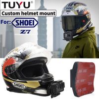 【hot】☃№  TUYU Aluminum SHOEI Z7 Motorcycle Helmet Mount for R iPhone Accessories