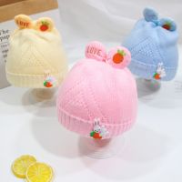 【YD】 Childrens knitted hat spring and autumn candy baby child boy girl wool winter