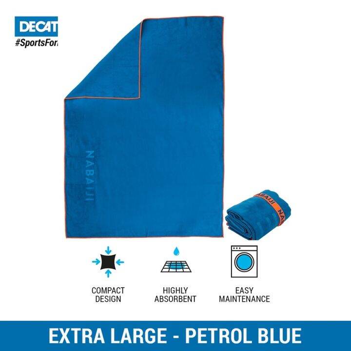 Decathlon Nabaiji Compact Microfibre Towel Extra Large Lazada PH