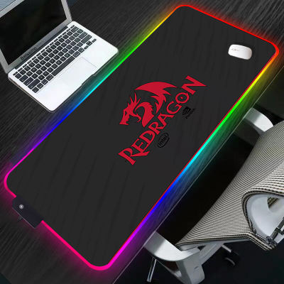 RGB Mouse Pad REDRAGON Mat Anime Gaming Mousepad Gamer Accessories Mouse Mat LED Pad PC Keyboard Pad For Computer Laptop Pad Xxl