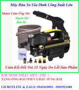 Máy Rửa Xe Gia Đình Áp Lực Cao