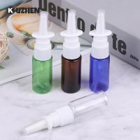 5pcs 15ML Empty Bottle Plastic Nasal Spray Bottles Pump Sprayer Mist Nose Spray Refillable Bottles For Medical