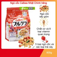 HCMNgũ cốc dinh dưỡng Nhật Bản Calbee đỏ ăn kiên giảm cân ăn sáng hiệu quả