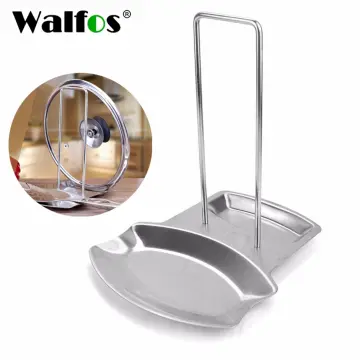 Stainless Steel Pot Side Clips Anti-scalding Spoon Holder Kitchen