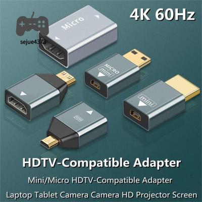 SEJUE4373 HDMI-รองรับการส่งผ่าน HD 4K 60HZ ตัวผู้กับสำหรับท่านชายหญิงตัวเมียอะแดปเตอร์ส่วนขยาย HDMI เครื่องแปลงโปรเจคเตอร์อะแดปเตอร์ HDMI HD อะแดปเตอร์ตัวเชื่อมต่อที่เข้ากันได้กับ HDMI