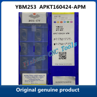 ZCC CT YBM253 YBD152 APKT160424-APM YB9320 เครื่องตัดมิลลิ่งแทรกเครื่องมือตัดซีเอ็นซีเม็ดมีดคาร์ไบด์