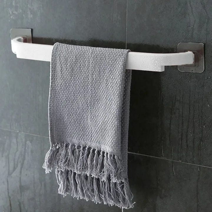 Towel Holder Hanging Rag Pole Bathroom Towel Rack | Lazada PH