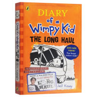 English original Kids Diary 9 Diary of a Wimpy Kid The Long essay childrens picture story book cartoon childrens literature original English book English version