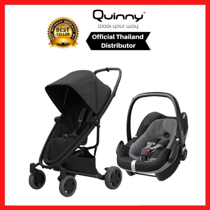 quinny-รุ่น-zapp-flex-plus-รถเข็นเด็กสีดำ-คู่กับคาร์ซีท-maxi-cosi-รุ่น-pebble-plus