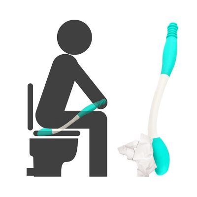 ✧⊙¤ From bending over to wipe toilet pregnant women fat people from the auxiliary tool for disabled bar stool artifact elderly