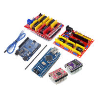 CNC Shield V3 V4เครื่องแกะสลัก3D เครื่องพิมพ์ A4988 Driver Expansion Board NANO 3.0 UNO R3พร้อมสาย USB