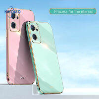 เคสมือถือ TPU ป้องกันรอย สำหรับ Realme C53 C55 C35 C30 C30s C25 C25s C21y C25y C11 C15 C12 C21 C20 6D จัตุรัสหรูหรา เคสโทรศัพท์เคลือบด้วยไฟฟ้า เคสหลังใส ท์ซิลิโคน