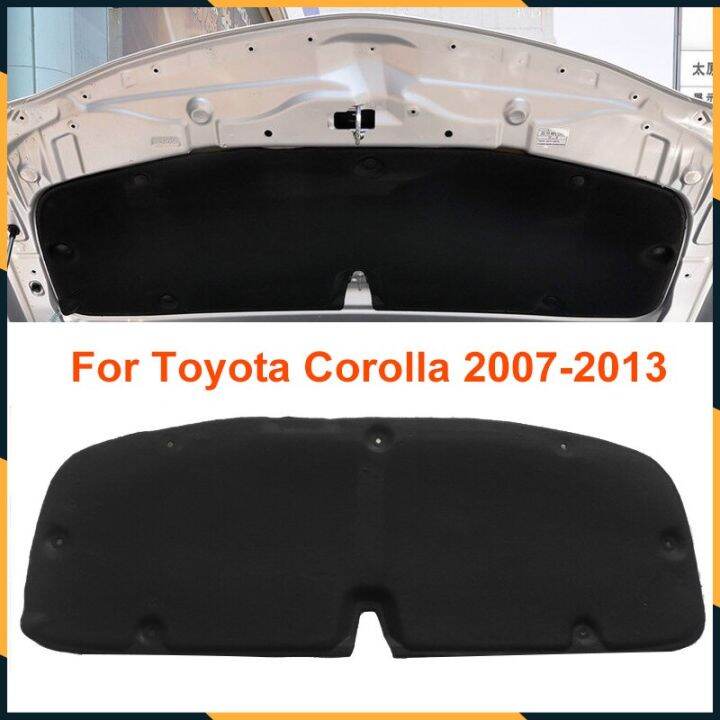 แผ่นผ้าฝ้ายฉนวนกันเสียงความร้อนเครื่องยนต์2007-2022สำหรับ-toyota-corolla-2007-2009-2010-2012-2013-2014-2015-2019อุปกรณ์เสริม2022