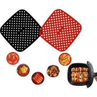 Air Fryer Silicone Accessories Non-stick Baking Pastry Tools Bakeware Mats Grilled Saucer