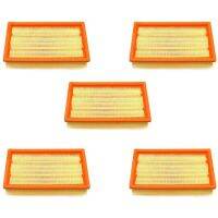 5PCS Replacements Kits Hepa Filter for Karcher NT25 NT35 NT360 NT45/1 NT55/1 NT361 NT561 NT611 Vacuum Cleaner Filter