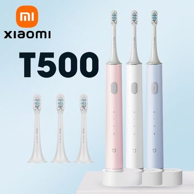 ▫ 2023 New XIAOMI MIJIA T500 Sonic Toothbrush Smart Electric Toothbrush Ultrasonic IPX7 Waterproof Toothbrushes Whitening Teeth