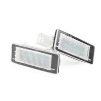 2Pcs Car Number License Plate LED Light Lamp For Renault Dacia Duster 2010-2015 Espace MK4 Scenic 2003-2010