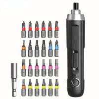 Mini Electrical Screwdriver 3.6V Lithium-ion Battery 25in1 Bit for Electric Brushless Screw Driver Set Handheld Power Tools