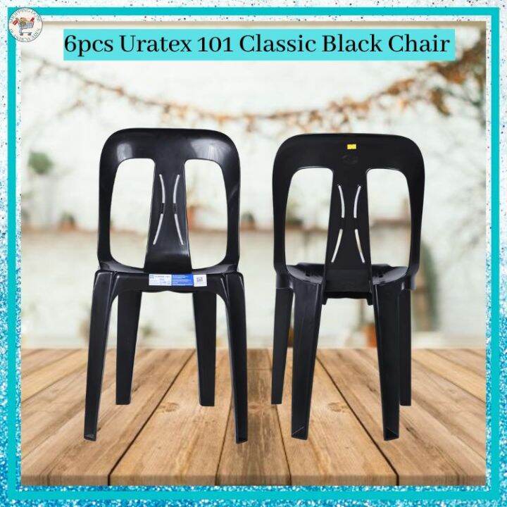 6 Pcs Uratex 101 Classic Chair Black White Beige Mint Green 6pcs Uratex 101 Chair 6625