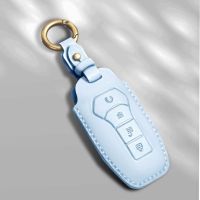 ✼✣ ฝาครอบกุญแจรถ Smart Remote Key Case สำหรับ BYD Tang DM 2018 กระเป๋าใส่กุญแจอุปกรณ์เสริมอัตโนมัติพวงกุญแจพวงกุญแจ Key Covers