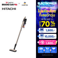 Hitachi เครื่องดูดฝุ่น ชนิดไร้สาย กำลังไฟ18โวลต์ รุ่นPVXL2K CG สีแชมเปญโกลด์ ถอดล้างทำความสะอาดได้ น้ำหนักเบา ใช้งานง่าย รับประกันศูนย์