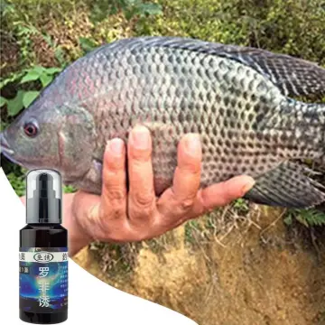 60ml Natural Bait Scent Fish Attractants Freshwater Bass Fishing Lures  Spray