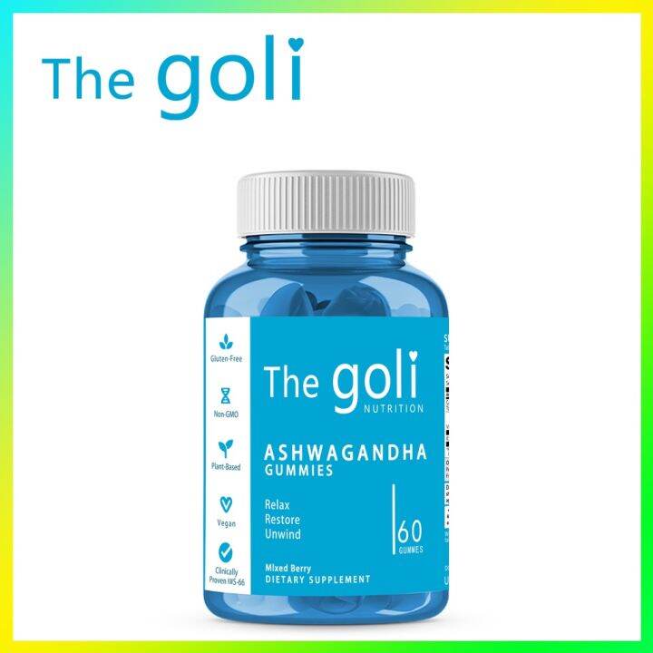 Agad na paghahatid Thegoli Ashwagandha Vitamin D Gummy 60 Count