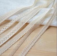 [HOT!] 10 Meters/lot 100 Cotton Lace Trims Beige Clothing Decorative Lace Ribbon for Bow Handmade Patchwork DIY Hometexile Sewing