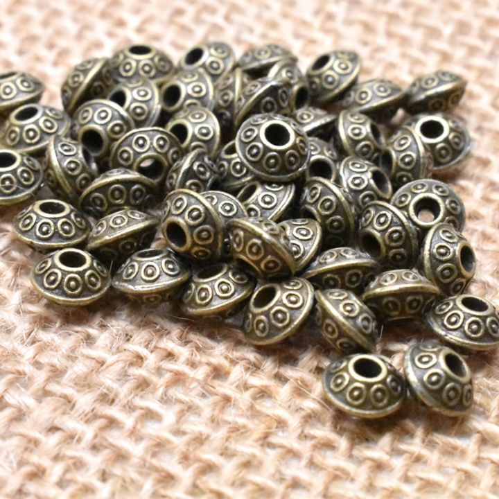 yanqi-50pcs-tibetan-antique-metal-gold-color-oval-ufo-beads-loose-spacer-beads-for-jewelry-making-diy-charms-bracelet