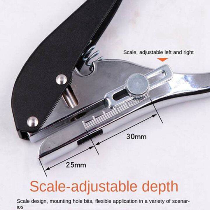 2-pcs-card-hole-punch-set-screw-covers-hole-punch-with-countersink-drill-adjustable-position-3-2mm