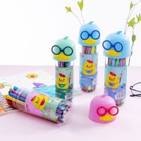 [COD] Factory direct watercolor pen 12 colors set children washable environmental protection painting kindergarten T