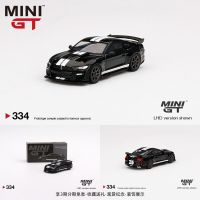 MGT 1:64 Mustang Shelby GT500รถสปอร์ตรถโลหะผสมโมเดล334 #