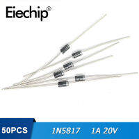 50ชิ้น1N5817 IN5817 DO-41 Diode 1A 20V