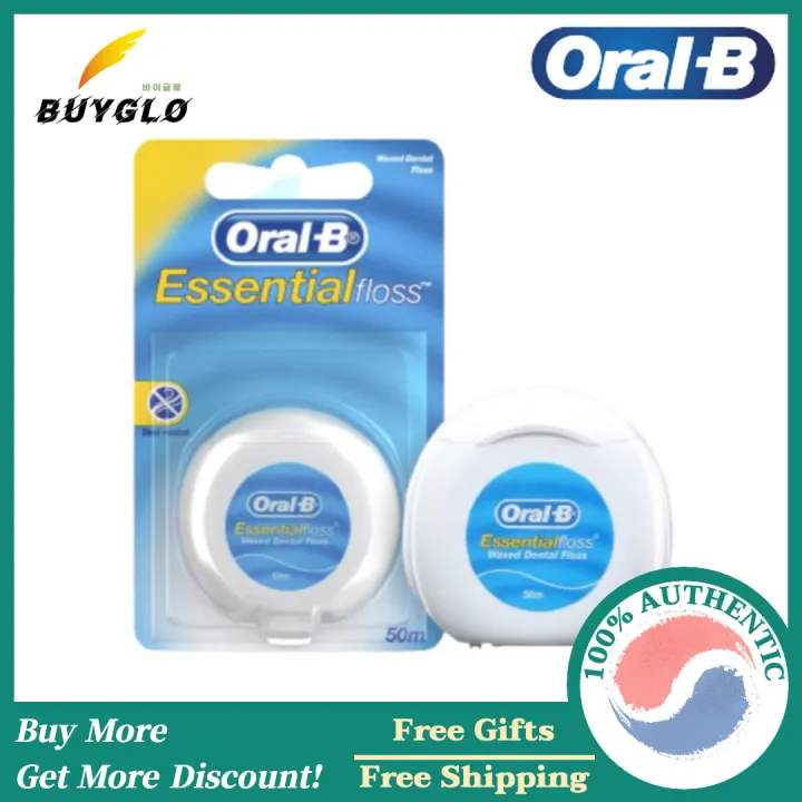 Oral-B Essential Floss Waxed Dental Floss - 50M | Lazada PH