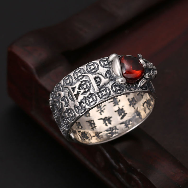 balmora-red-garnet-stone-rings-for-men-women-925-sterling-silver-jewelry-chinese-pixiu-finger-ring-best-christmas-gift-jwjzr028