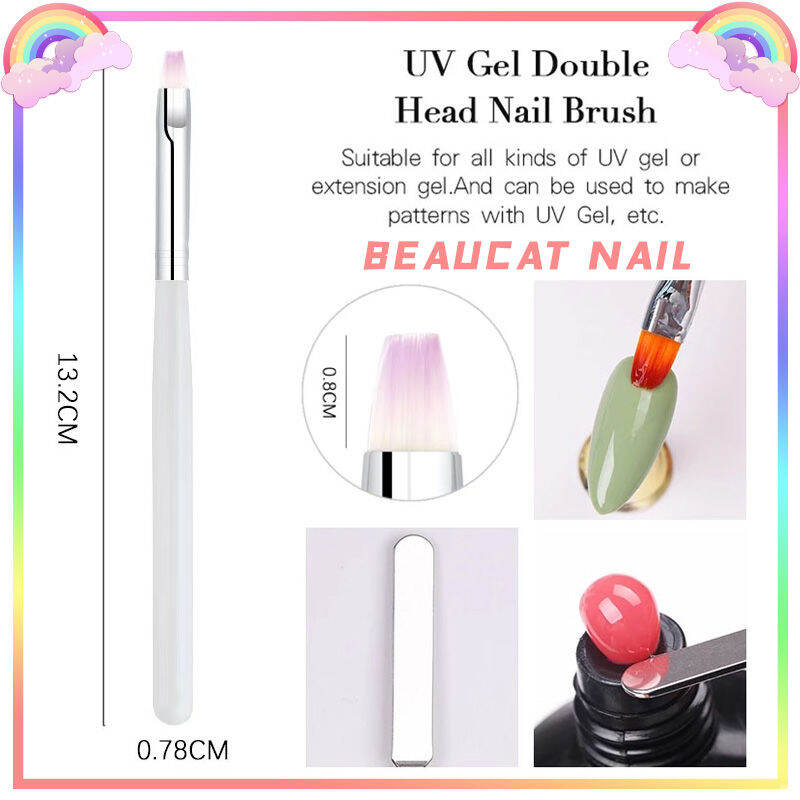 Beaucat 18w Led สีเจล Poly Gel 15 มล Uv โพลีเจล ชุดแม่พิมพ์โพลีเจล สําหรับต่อเล็บเจล 11 ชิ้น ต่อ