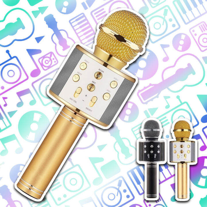 COD Tiktok Wireless Microphone Bluetooth Mobile Phone Connected