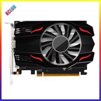 RX550คอมพิวเตอร์ตั้งโต๊ะการ์ดจอ S 128บิต DDR5 4GB การ์ดจอต่ำโปรไฟล์กับการ์ดจอเล่นเกมพัดลมทำความเย็น DP + DV1 + HDMI-HD