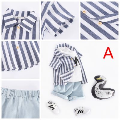 Sanlutoz Summer Baby Boys Clothing Sets Fashion Kids Clothes 2pcs