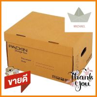 กล่องฝาครอบ PACK IN 31.1X41.3X26.4 CMCARTON STORAGE BOX PACK IN 31.1X41.3X26.4CM **ด่วน สินค้าเหลือไม่เยอะ**